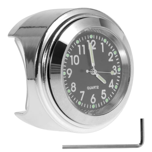 Waterproof Motorcycle Handlebar Watch Aluminum Clock Universal 17 78 20 32 Cm