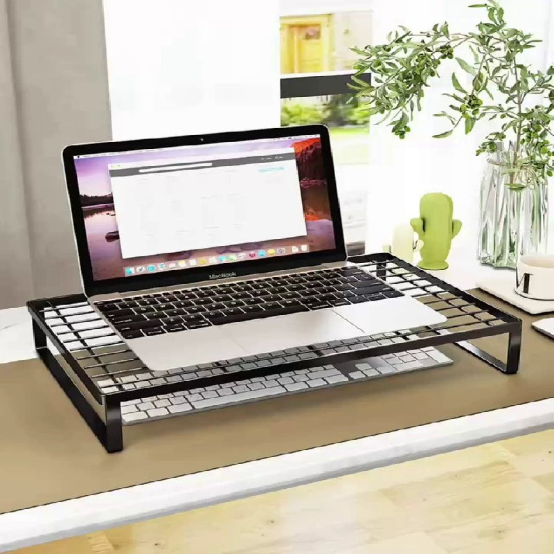 Adjustable Desktop Elevated Rack Computer Stand