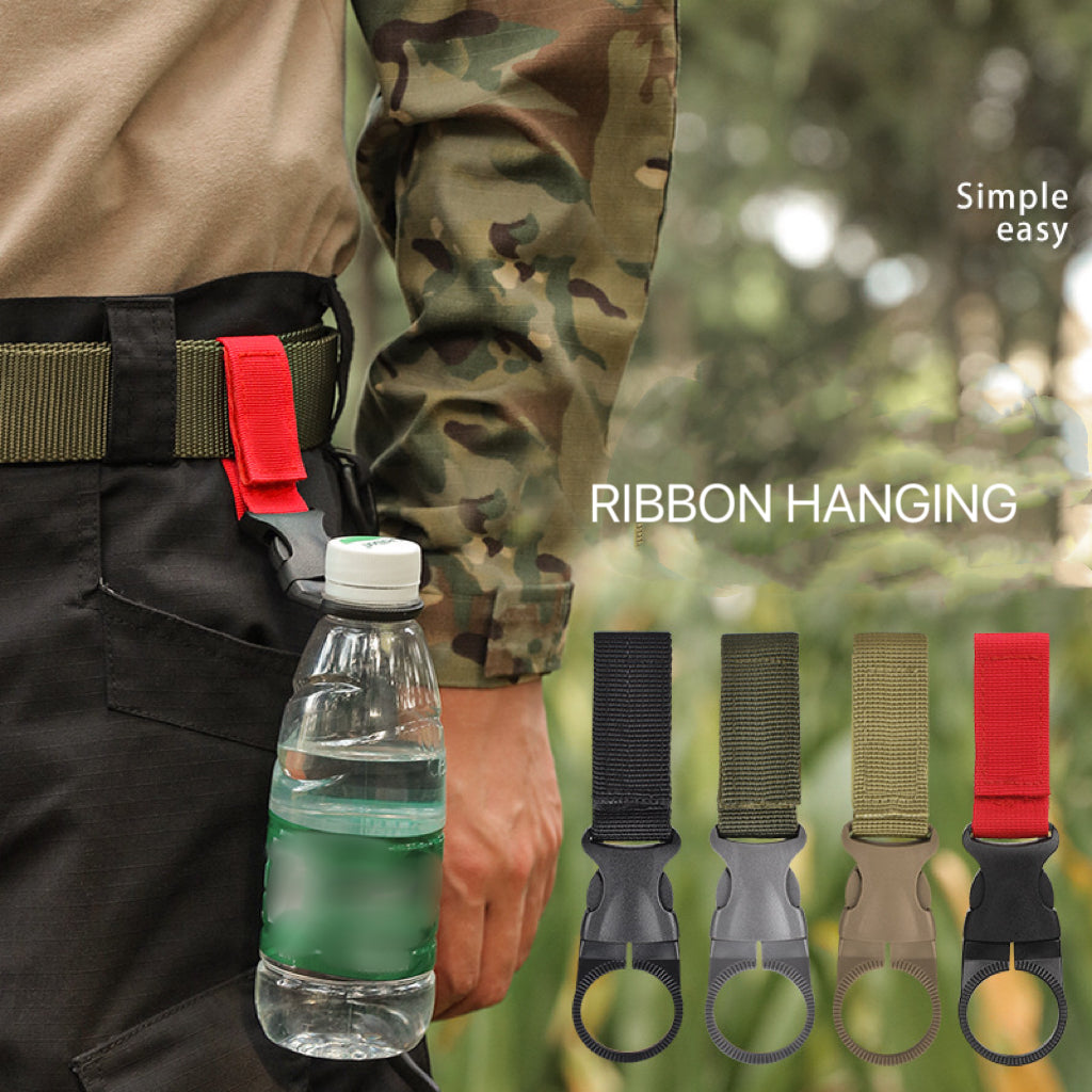 Tactical Water Bottle Hanging Buckle Portable Quick Hang Bottle Buckle