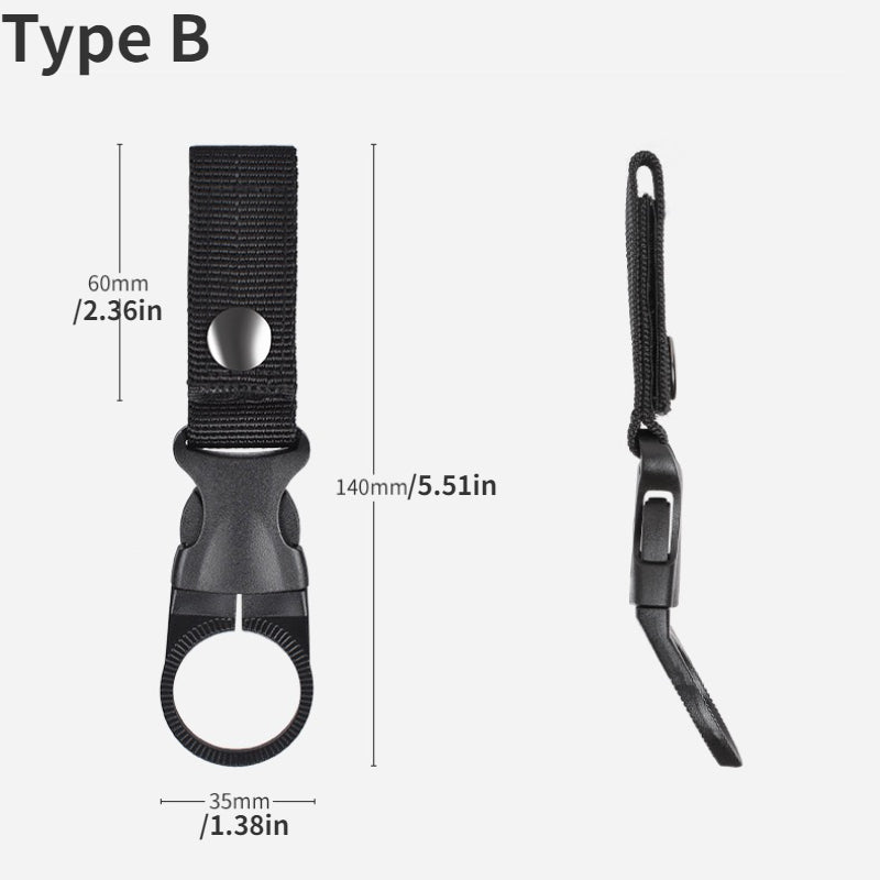 Tactical Water Bottle Hanging Buckle Portable Quick Hang Bottle Buckle
