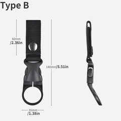 Tactical Water Bottle Hanging Buckle Portable Quick Hang Bottle Buckle