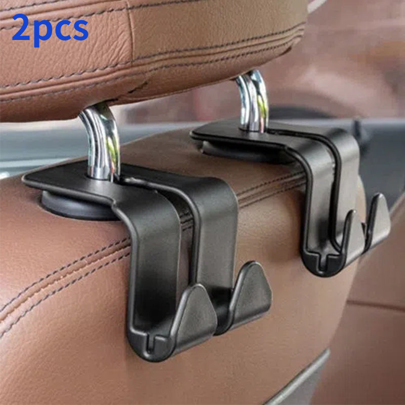 2pcs Car Seat Back Hook Headrest Hanger Universal Interior Accessories