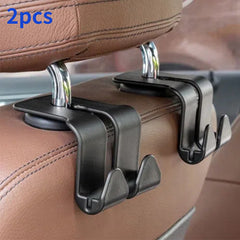 2pcs Car Seat Back Hook Headrest Hanger Universal Interior Accessories
