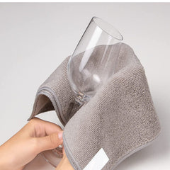 8pcs Scouring Pad Dish Cloths Antibacterial Washable Cleaning Brush