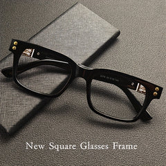 Men's Square Frame Eyeglass Frame