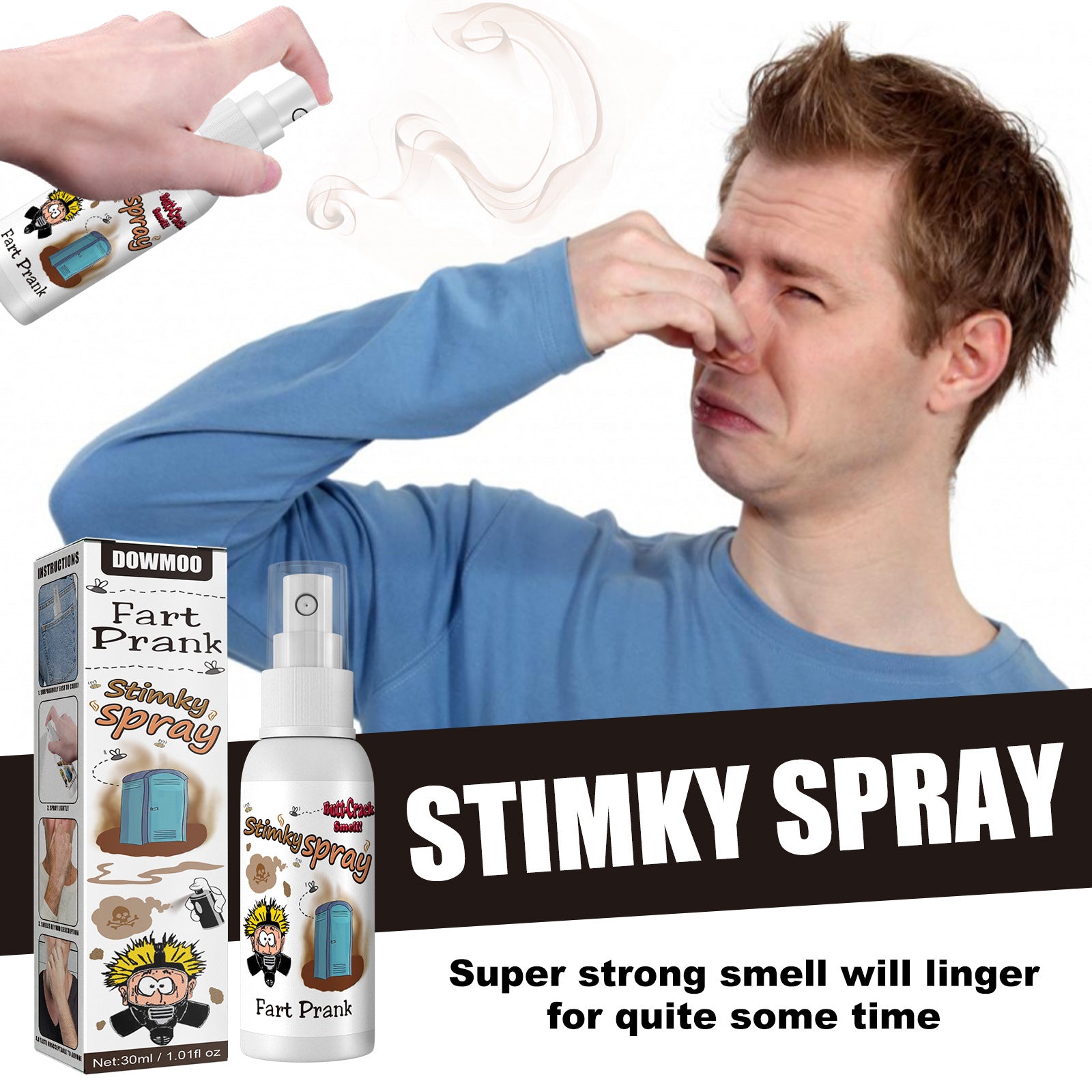 Stinky Fart Spray Entertainment Prank Toy