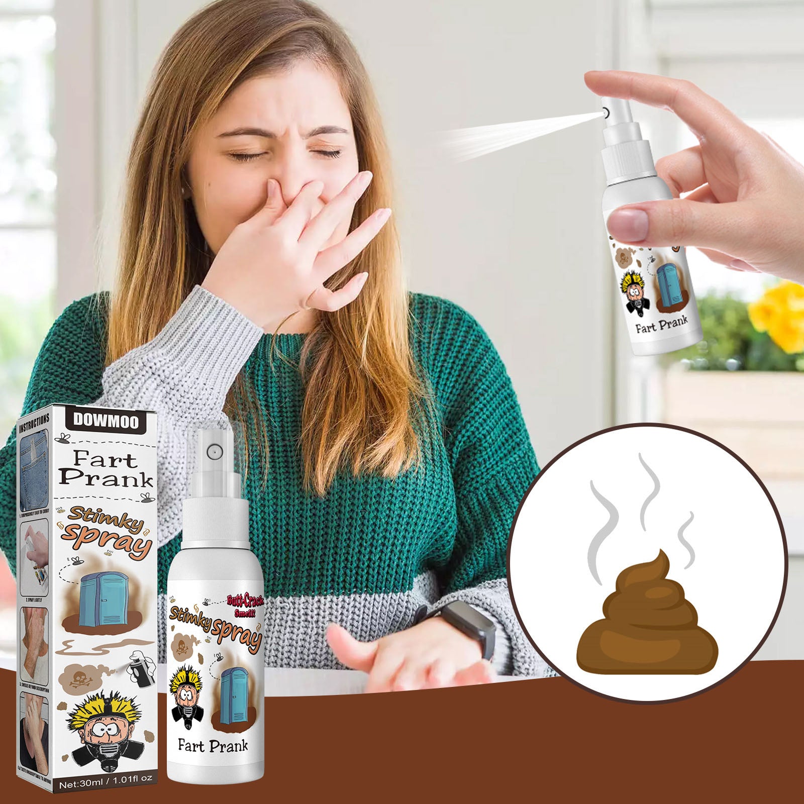 Stinky Fart Spray Entertainment Prank Toy