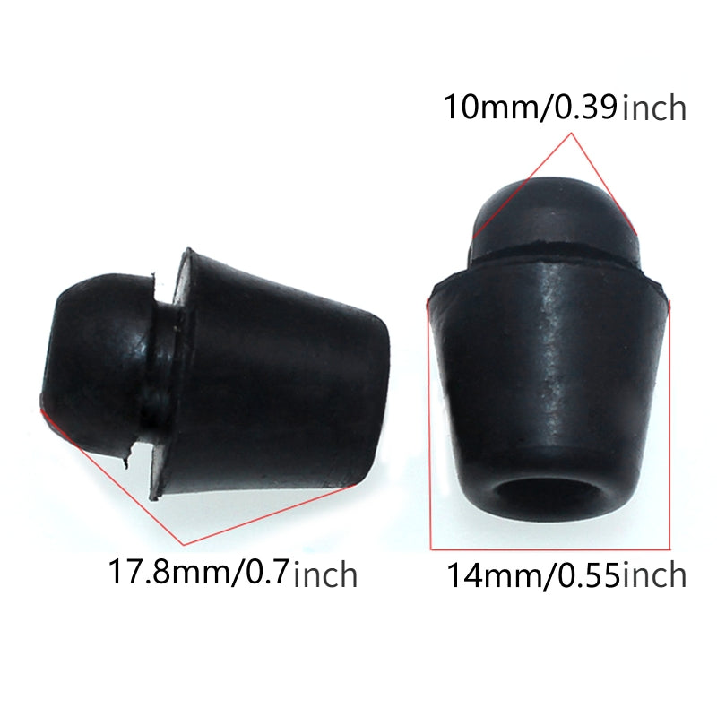 15pcs Door Cushioning Rubber Shock Absorber for Door Fitting