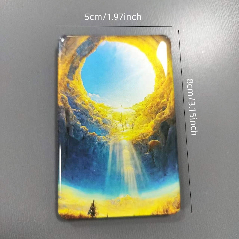 1pc Starry Sky Fridge Magnets Whiteboard Sticker Decor