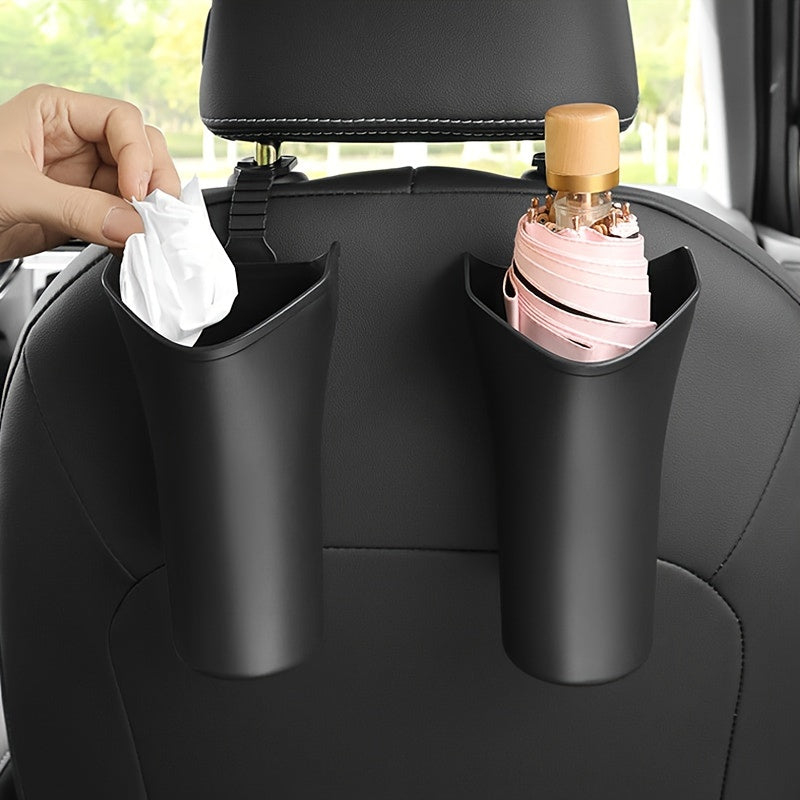 Car Umbrella Storage Bin & Garbage Bag for Interior Use