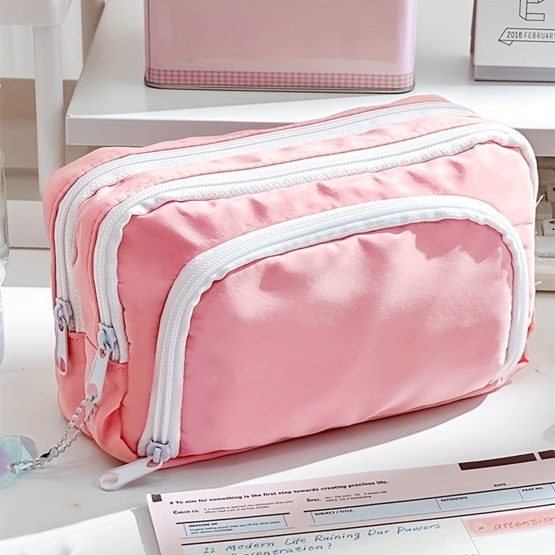 Makeup Brush Case & Stationery Bag Large Capacity Portable Gift