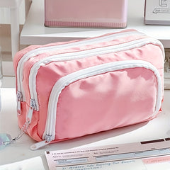 Makeup Brush Case & Stationery Bag Large Capacity Portable Gift