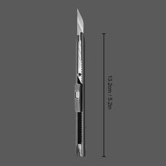 Telescopic Box Cutter 9mm 30 Degree Blade Self-locking Carbon Steel Cutting Tool