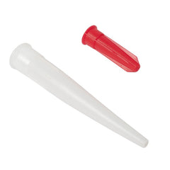 12pcs Silicone Caulking Gun Nozzles Tube Nozzle Cap Re sealable Mastic Cartridge