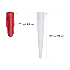 12pcs Silicone Caulking Gun Nozzles Tube Nozzle Cap Re sealable Mastic Cartridge