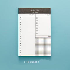 10pcs Detachable Paper Brick Non-adhesive Pad Student Notepad