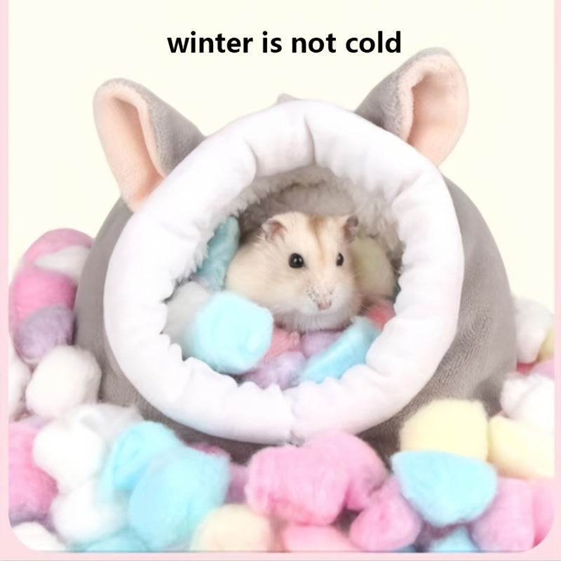 50pcs Random Pet Hamster Warm Balls Small Animal Nest for Autumn and Winter