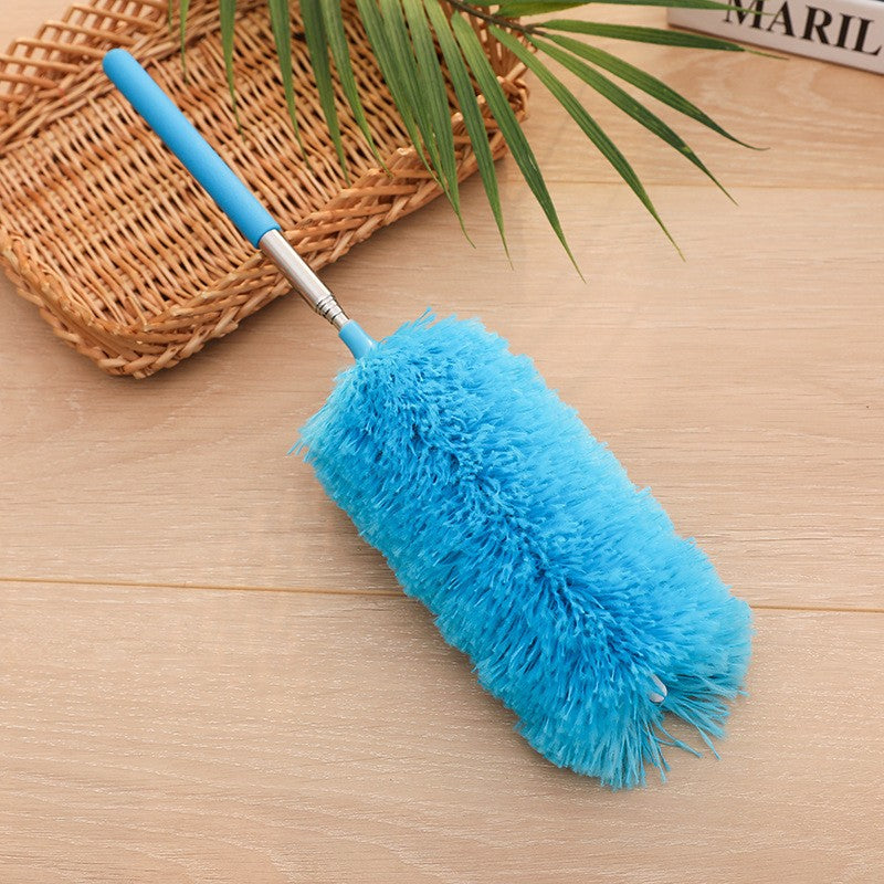 1pc Retractable Car Cleaning Brush Dust Remover Fiber Hair Duster Brush
