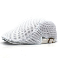 Summer Casual Breathable Beret Solid Sunscreen Peaked Hat