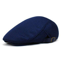 Summer Casual Breathable Beret Solid Sunscreen Peaked Hat