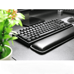 Leather Keyboard Wrist Rest 104 108 Fatigue Relief Palm Tray Support