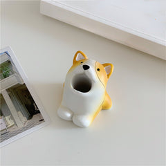 Cartoon Animal Toothbrush Holder - Kids Bathroom Storage Rack