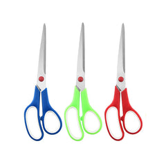 3pcs Stainless Steel Office Scissors Household Student Diy Paper Cuttings