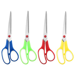 3pcs Stainless Steel Office Scissors Household Student Diy Paper Cuttings