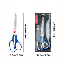 3pcs Stainless Steel Office Scissors Household Student Diy Paper Cuttings