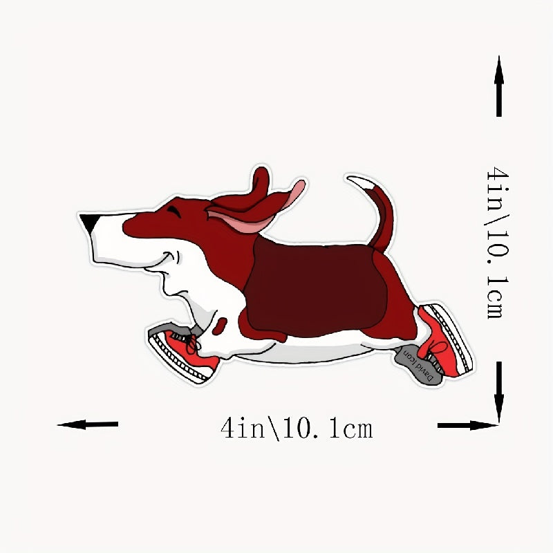 Basset Hound Vinyl Sticker Laptop Decal Waterproof
