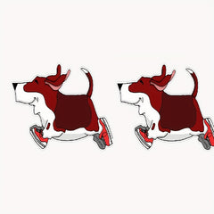 Basset Hound Vinyl Sticker Laptop Decal Waterproof