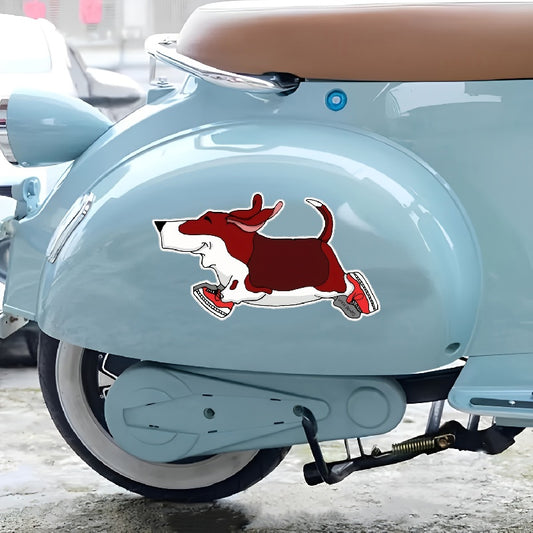 Basset Hound Vinyl Sticker Laptop Decal Waterproof