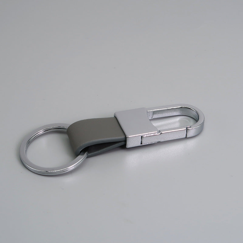 Leather Car Key Chain Anti-lost Key Ring