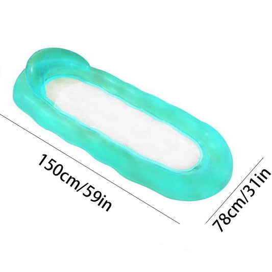 Portable Inflatable Water Bed for Beach and Pool - Relaxation and Vacation