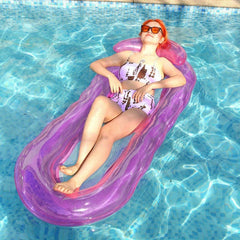Portable Inflatable Water Bed for Beach and Pool - Relaxation and Vacation