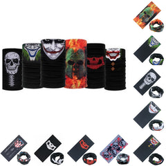 Halloween Cycling Face Mask Outdoor Riding UV Protection Scarf