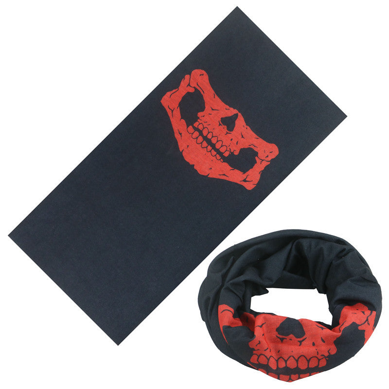 Halloween Cycling Face Mask Outdoor Riding UV Protection Scarf