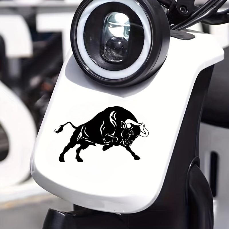 Fine Carving Animal Sticker Bullfighting Car Sticker