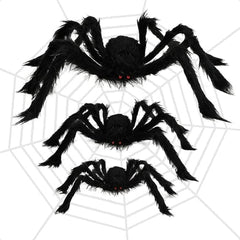 Halloween Decor Hairy Spider Scary Spider Props Decoration