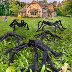 Halloween Decor Hairy Spider Scary Spider Props Decoration