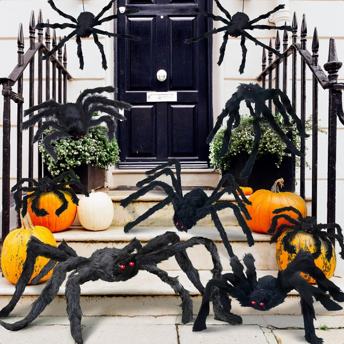 Halloween Decor Hairy Spider Scary Spider Props Decoration