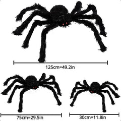 Halloween Decor Hairy Spider Scary Spider Props Decoration