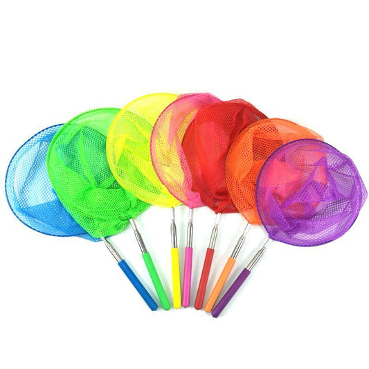 Retractable Stainless Steel Insect Butterfly Catching Net