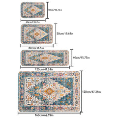 Persia Printed Non Slip Kitchen Floor Mat Modern Minimalist Living Room Carpet