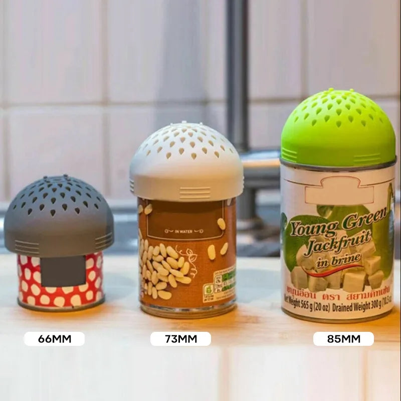 3pcs Silicone Can Filter Mini Colander Kitchen Strainer Portable Ca
