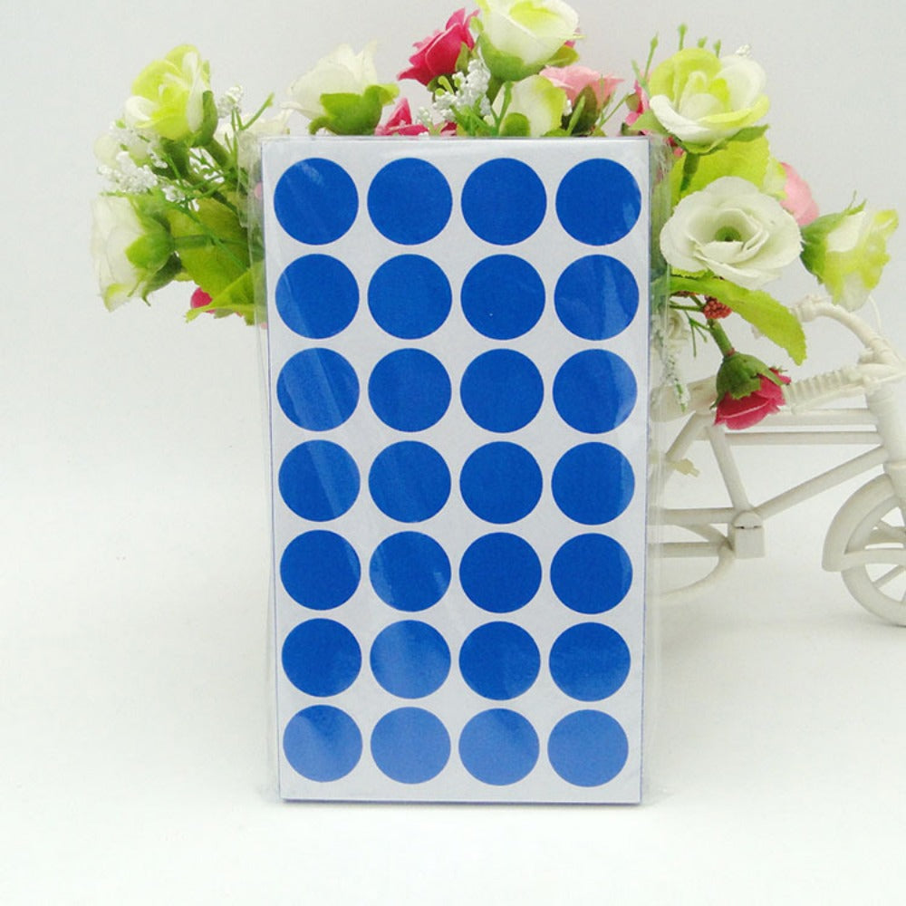 68 Self Adhesive Coloured Dot Stickers for Eye-Catching Labels