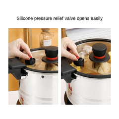 Stainless Steel Micro Pressure Cooker Lock Cover Induction Cooking Pot