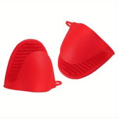 2pcs Silicone Heat Insulation Gloves Dish Holder High Temp Clip