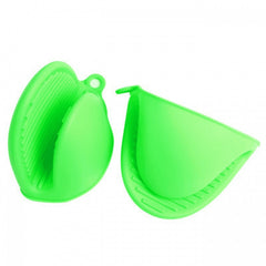 2pcs Silicone Heat Insulation Gloves Dish Holder High Temp Clip