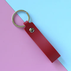 PU Leather Keychain Car Key Chains Business Gift Keyring